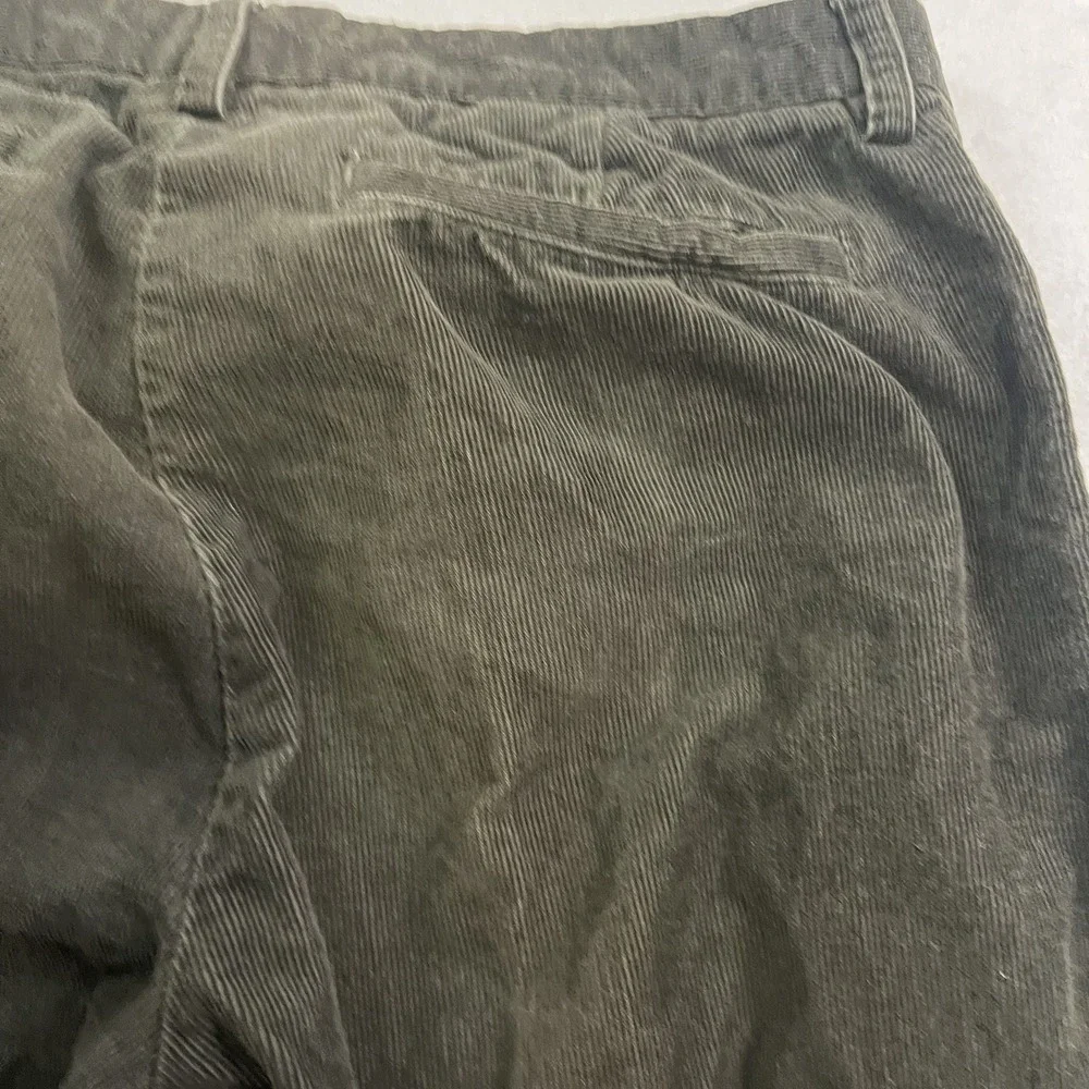 Banana Republic Pants Men's Size 34x30 Green Corduroy Vintage Straight Casual